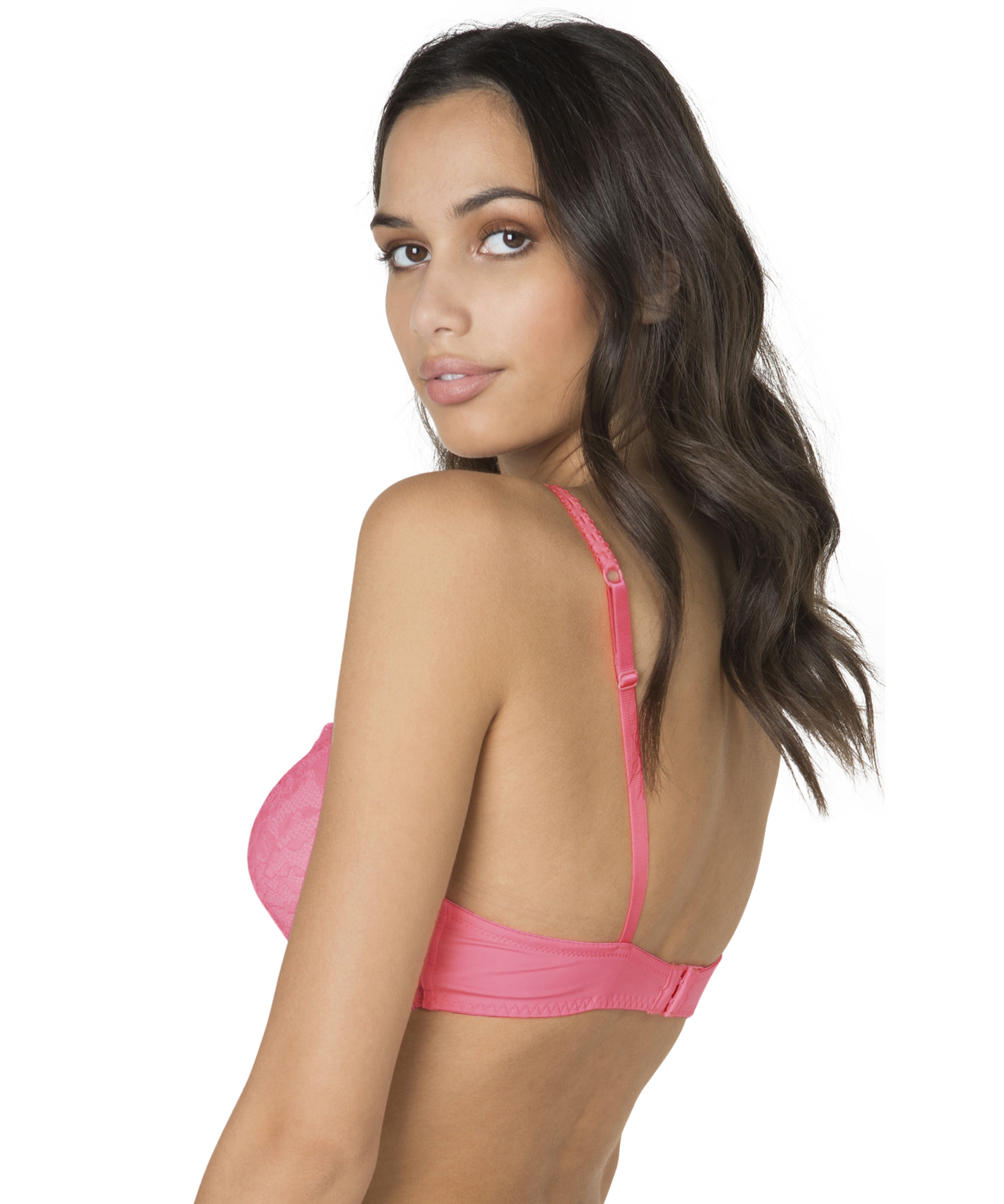 Soutien-gorge à armatures préformé push-up Theresa, Orange, main