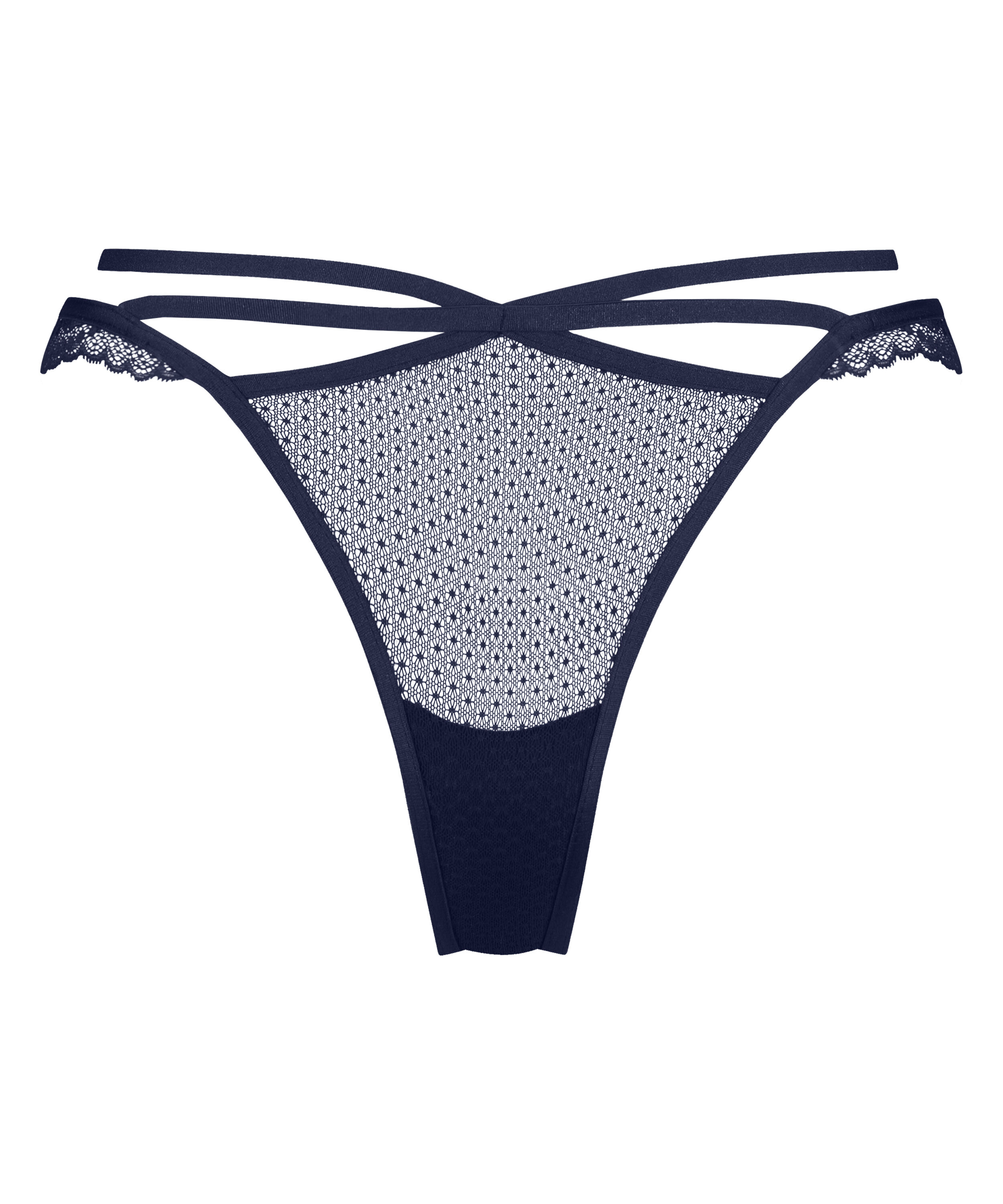 Slip mini br&eacute;silien Joy, Bleu