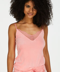 Cami Velours Lace, Orange