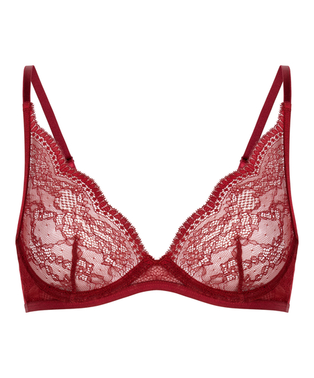Soutien-gorge à armatures non-préformé Isabelle, Rouge
