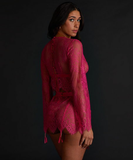 Top Allover Lace, Rose