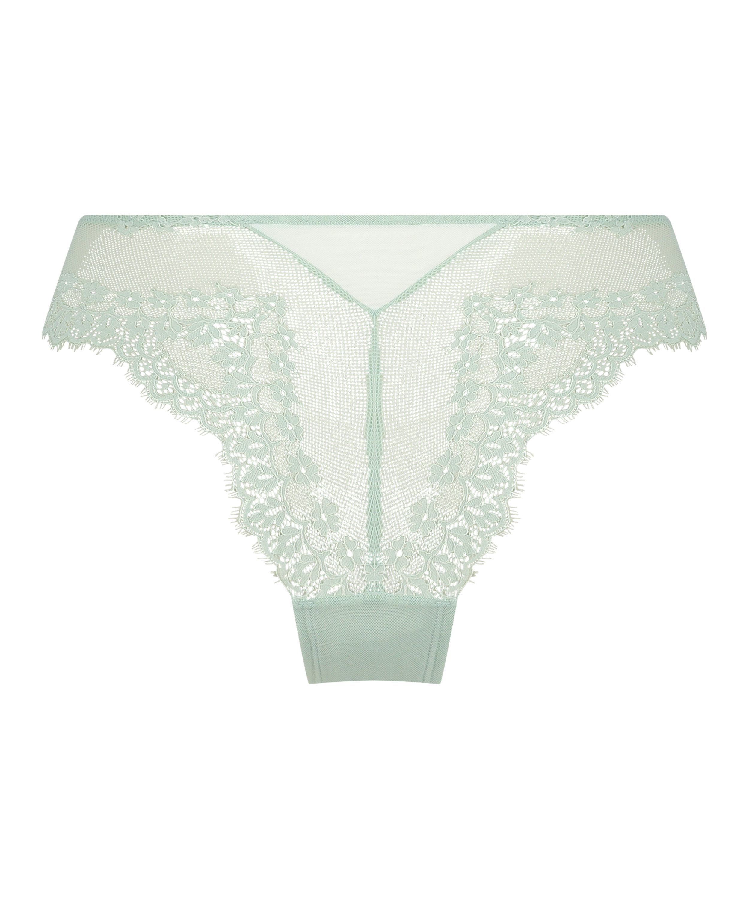 Slip brésilien Daisy, Vert, main