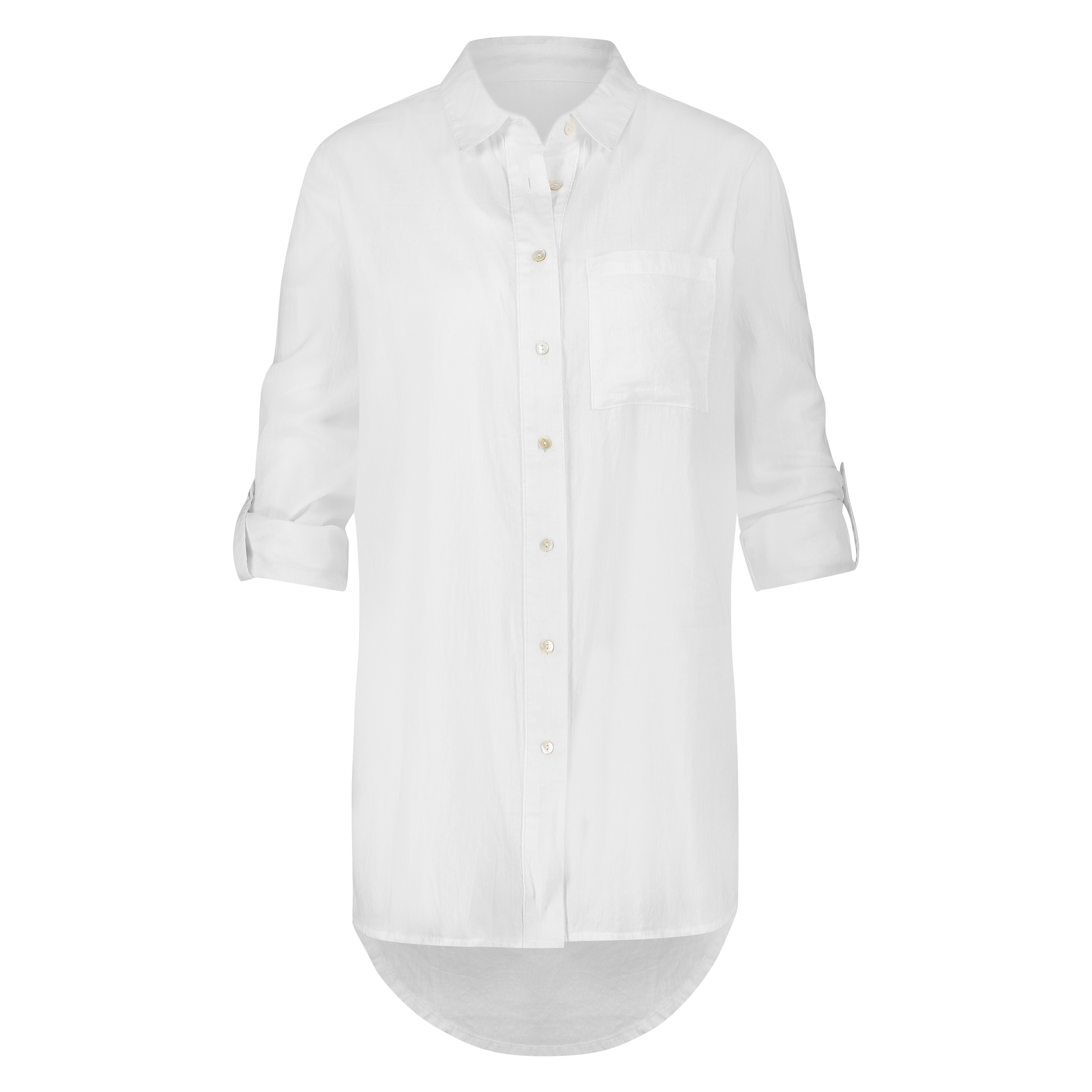 Boyfriend Shirt, Weiß, main
