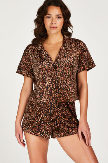 Image of Hunkemöller Shorts Velours Braun