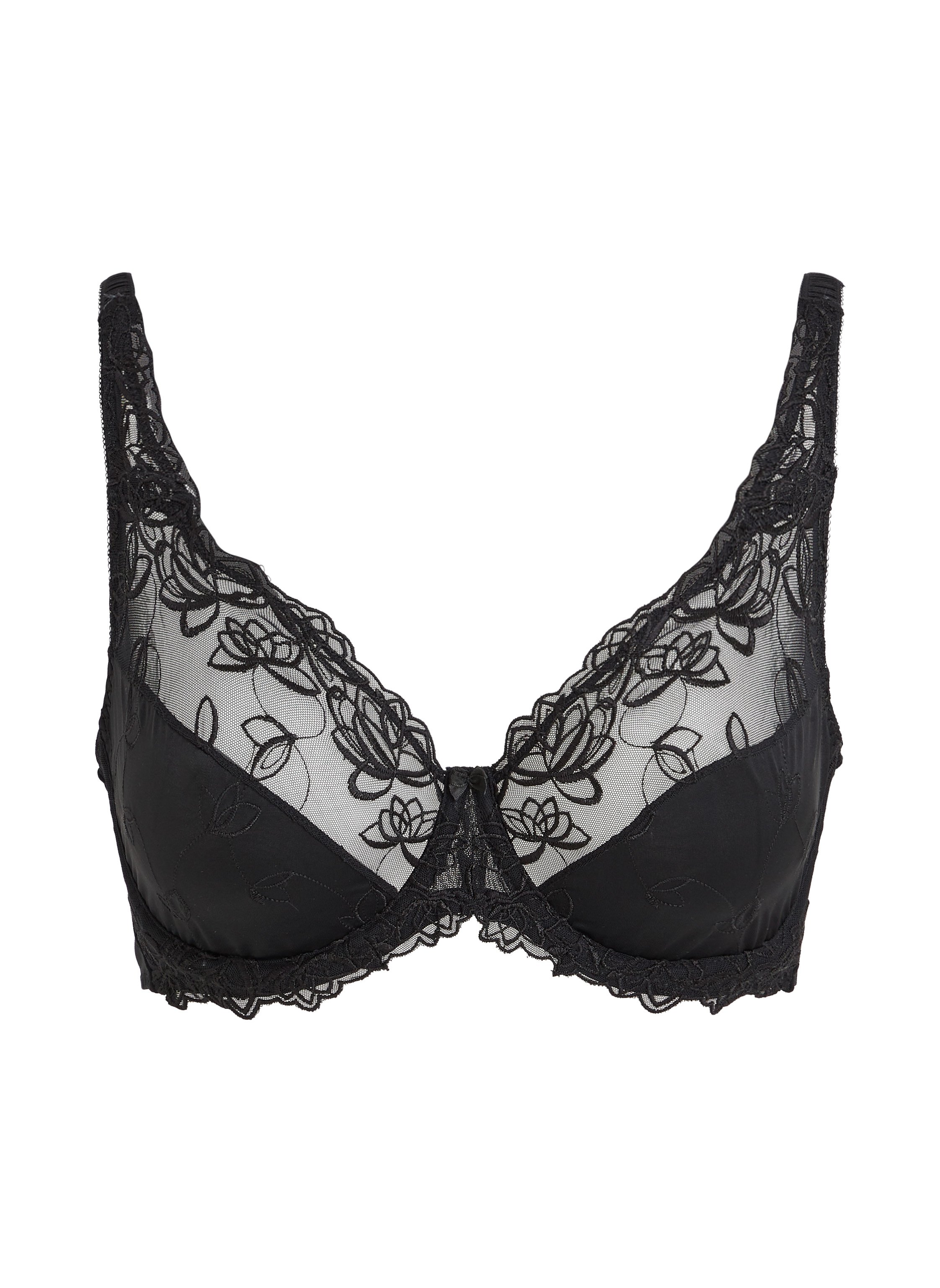 Soutien-gorge à armatures non-préformé Diva, Noir, main