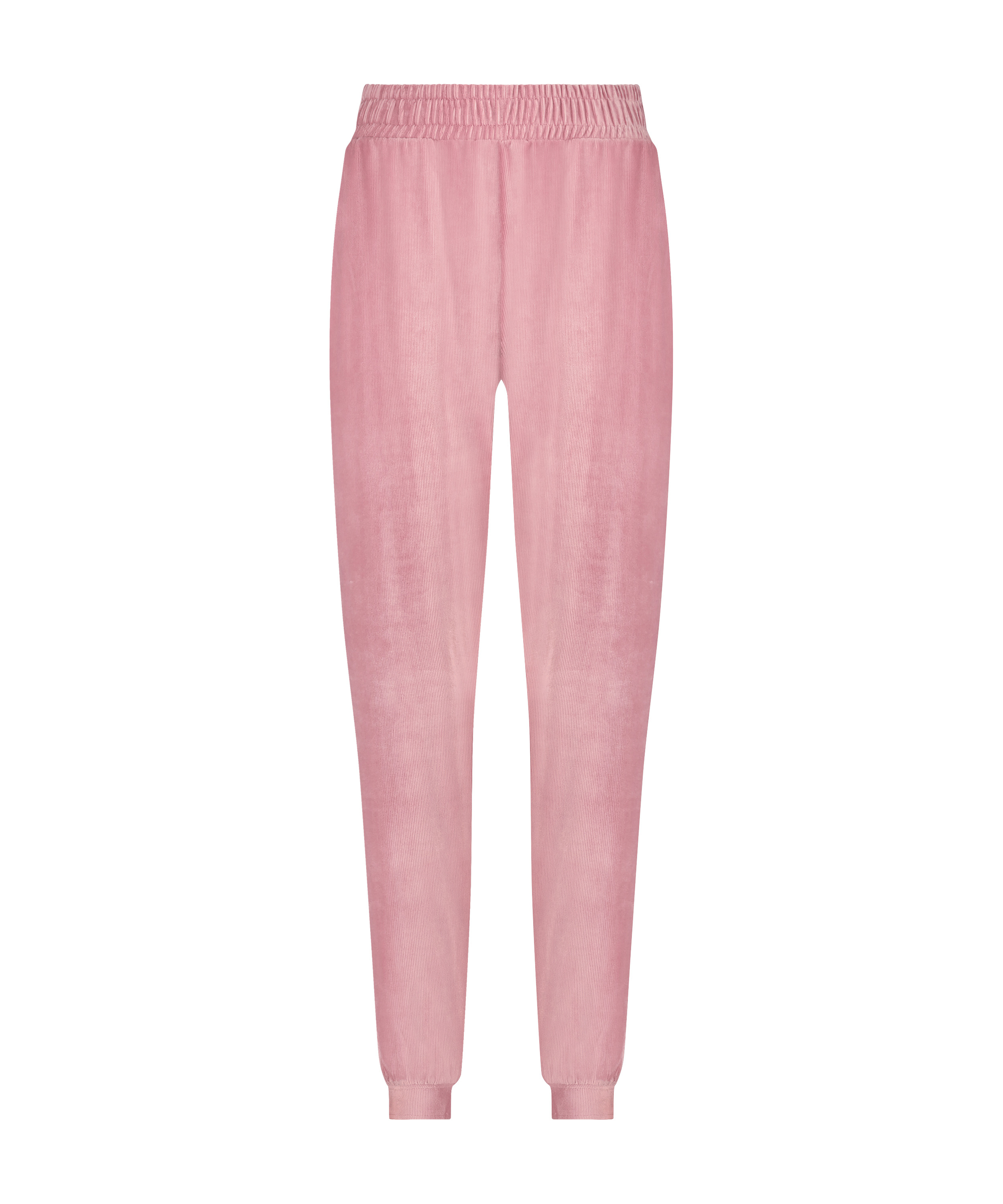 Jogginghose Velours Rib, Rose, main
