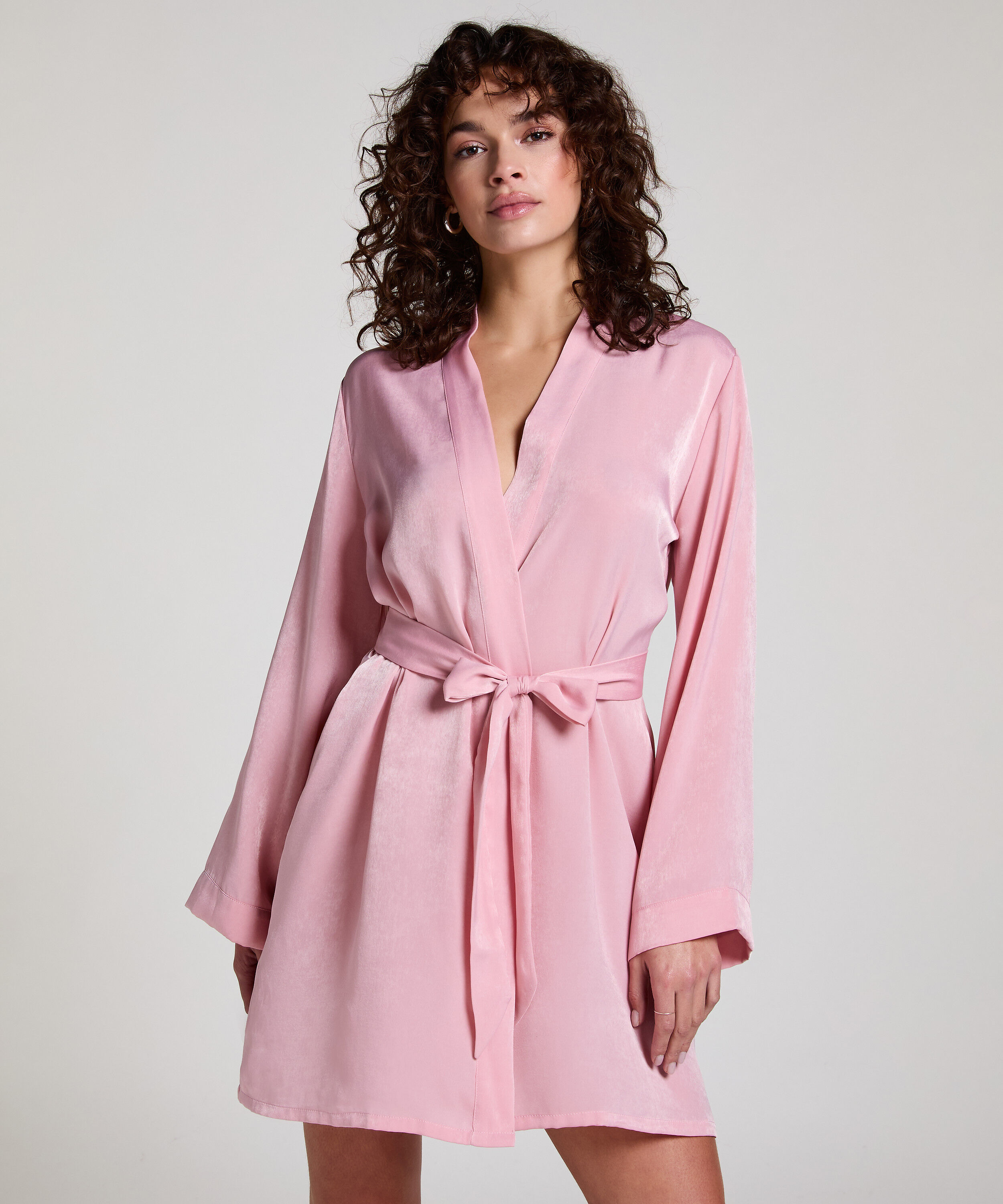 Kimono Satin, Rose