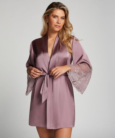 Kimono Satin, Lila