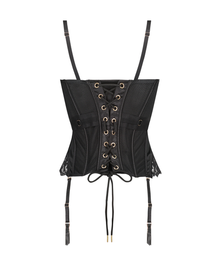 Bustier Pleasure, Noir
