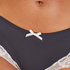 Boxershort Secret Lace, Grau