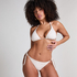 Haut de bikini triangle Caicos, Beige