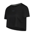 HKMX Crop Top Mesh, Schwarz