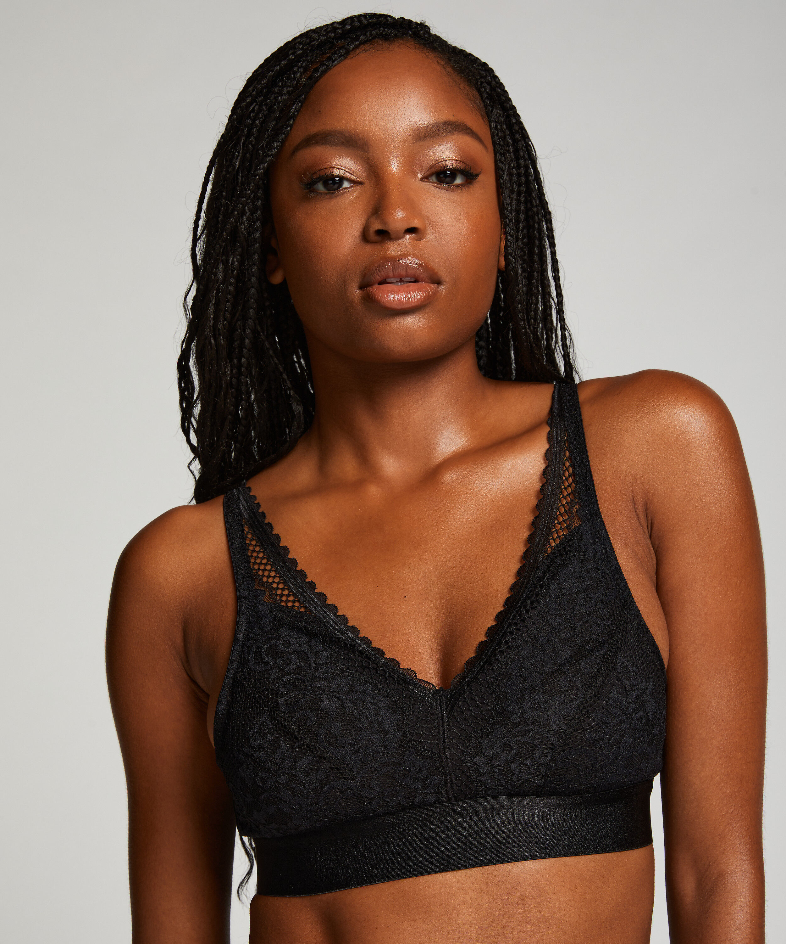 Prothesen-BH ohne B&uuml;gel Morgan, Schwarz