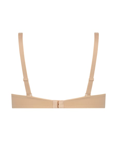 Soutien-gorge à armatures non-préformé Satin Fleece, Beige