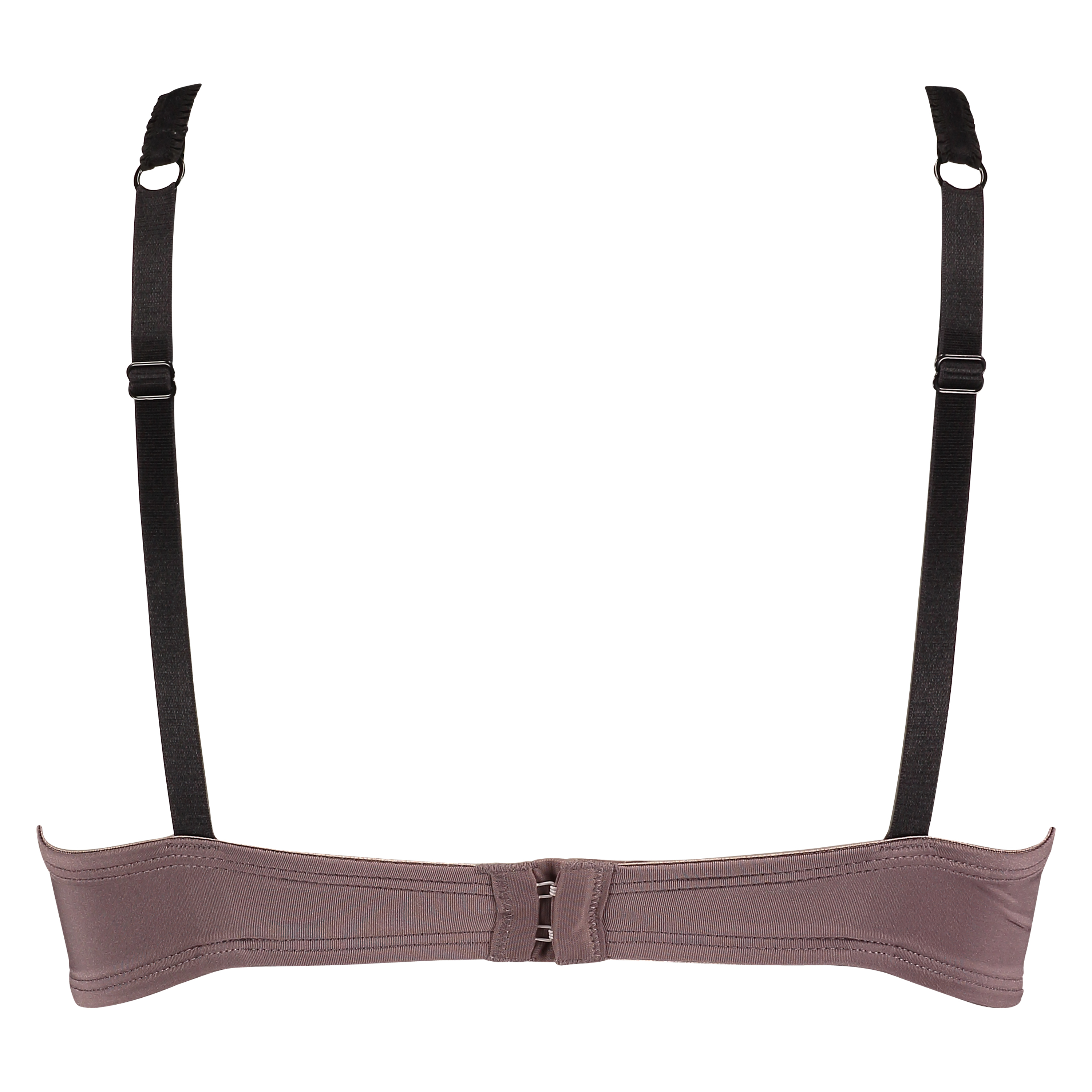 Padded underwired bra Loulou, Braun, main