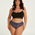 Brazilian mit hohem Beinausschnitt Heira Curvy, Blau