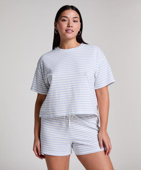 Pyjamatop, Blau