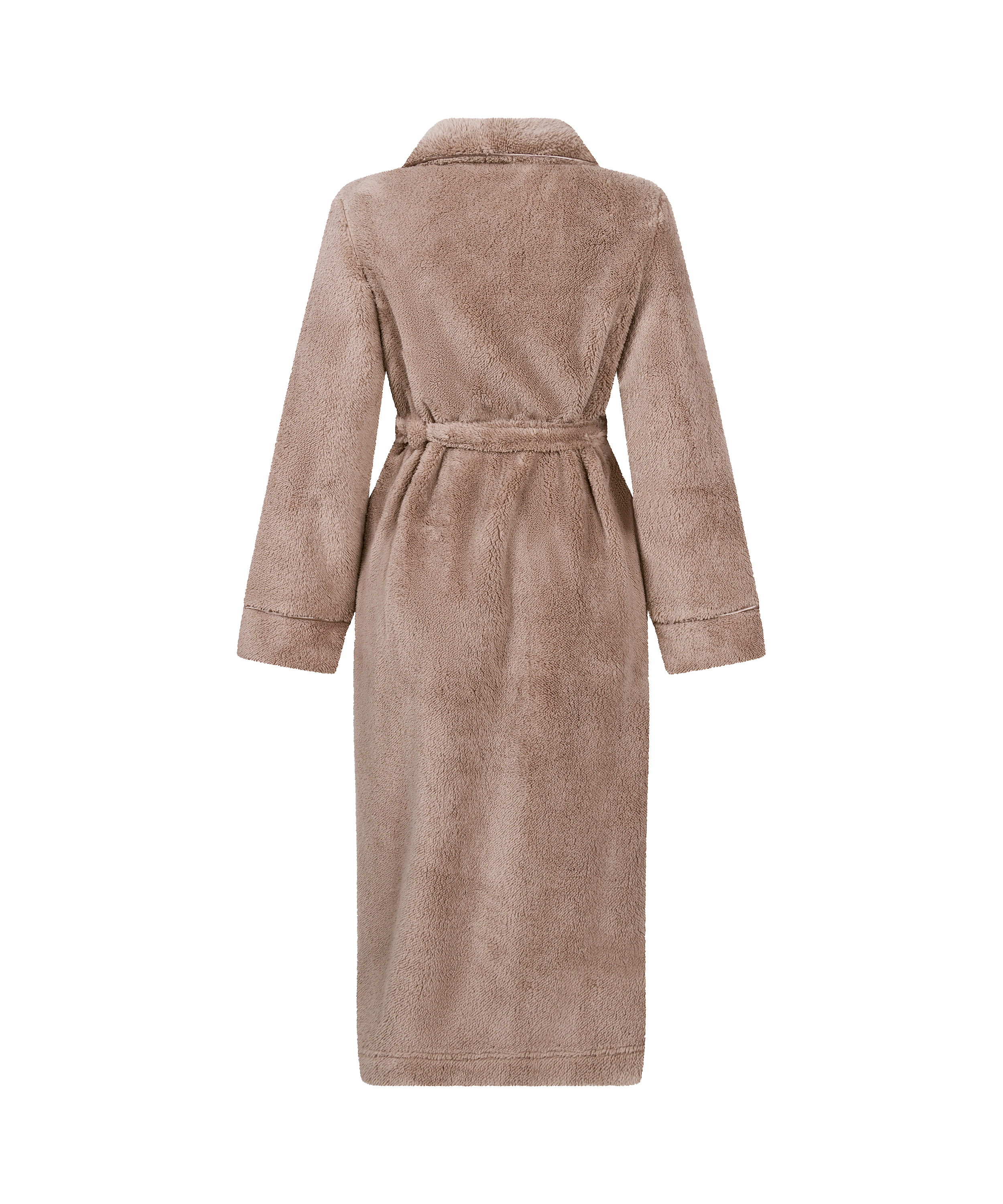 Bademantel Fleece, Beige, main
