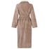 Bademantel Fleece, Beige