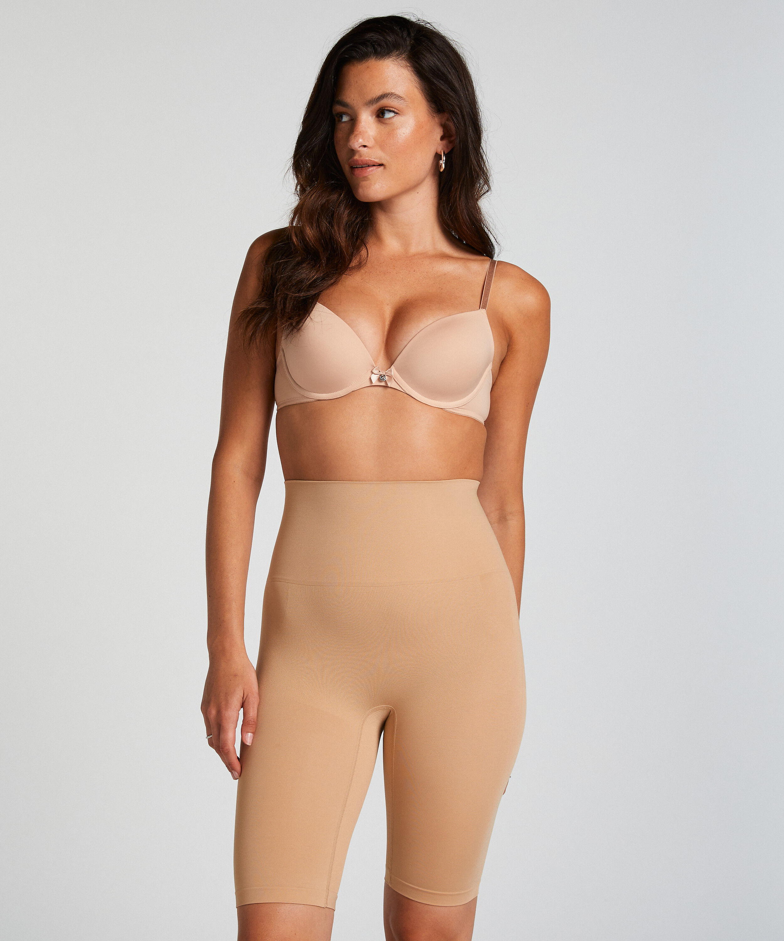 Straffende corrigerend Hose, Beige