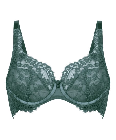 Unwattierter Bügel-BH Daisy, Blau