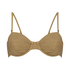 Bikini Oberteil Goldie Shimmer, Gelb