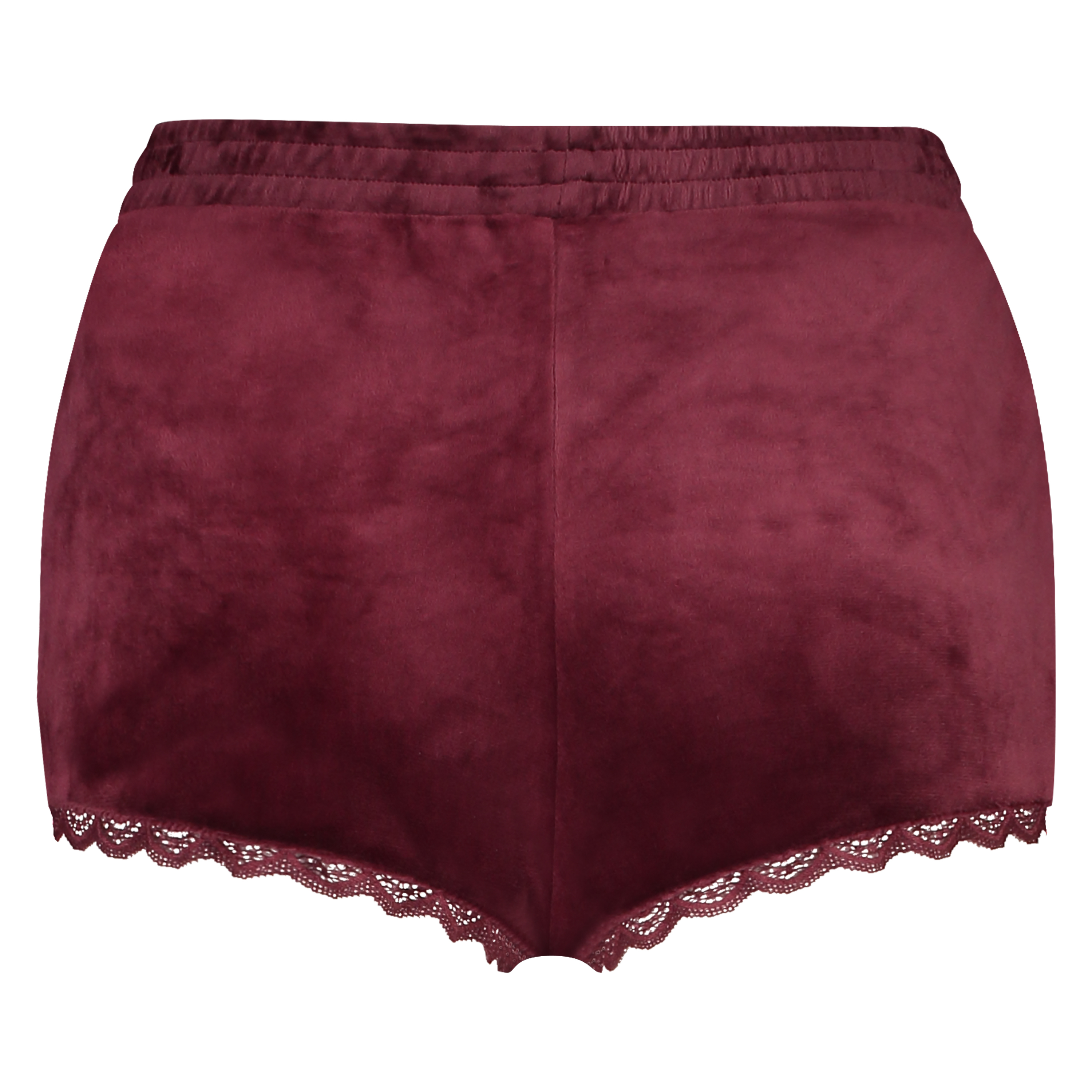 Shorts Velours Lace, Rot, main