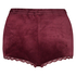 Shorts Velours Lace, Rot
