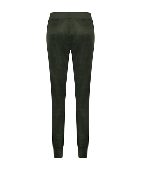 Pantalon de jogging Velours, Vert