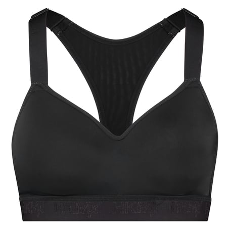 HKMX Soutien-gorge de sport The All Star Maintien niveau 2, Noir