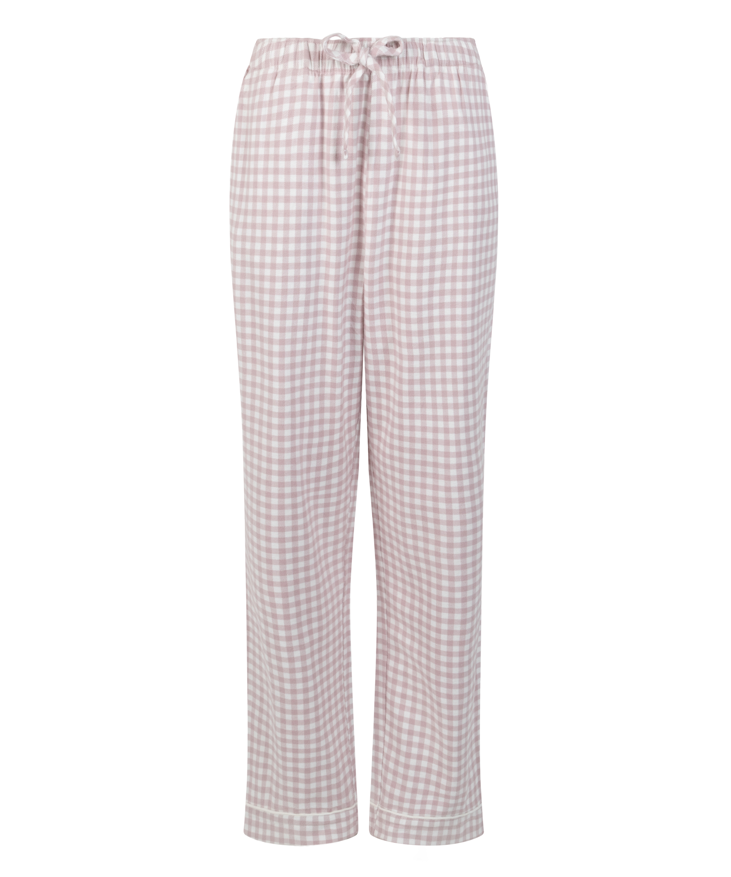 Pyjamahose aus Flanell, Lila, main