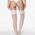 Stockings 15 Denier Lace, Weiß