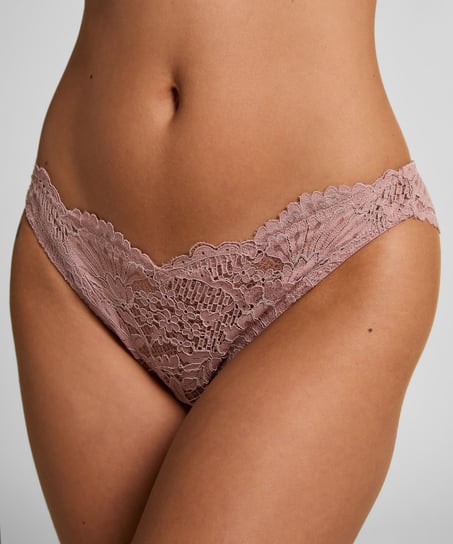 Brazilian mit hohem Beinausschnitt Essie, Lila