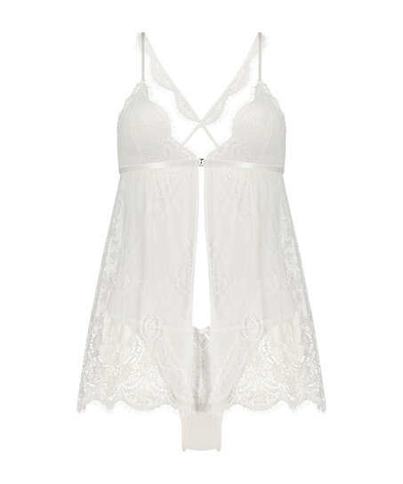 Babydoll Bridal Lace, Weiß