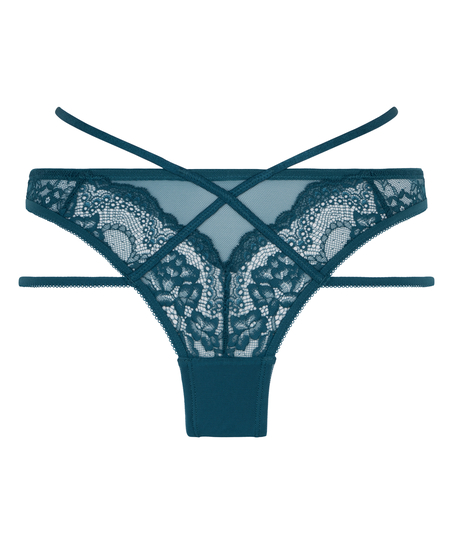 Slip brésilien Amala, Bleu