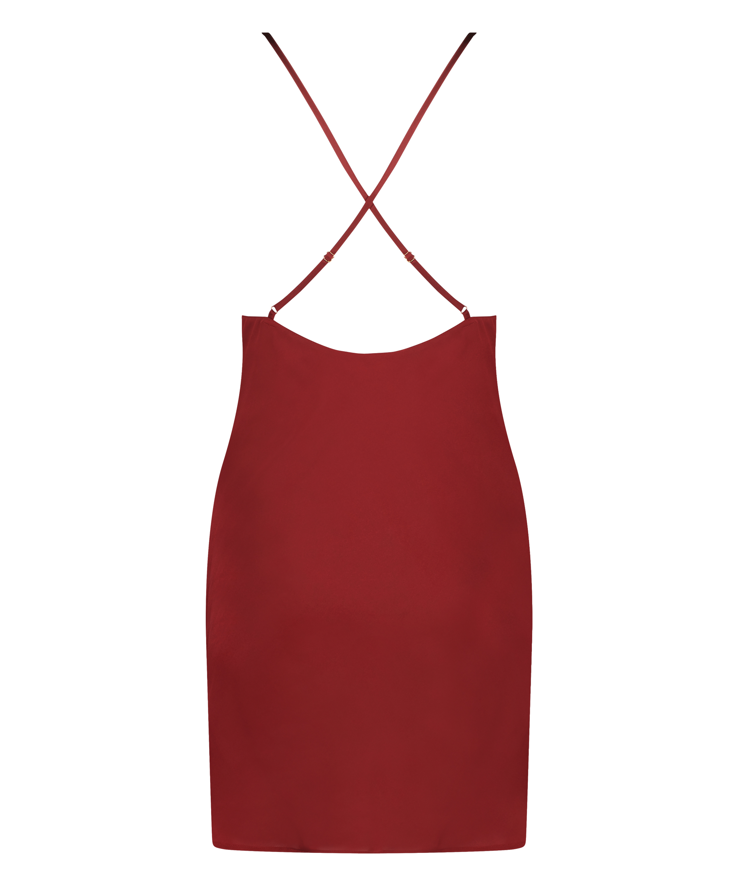 Satin-Slipdress Zara, Rot, main