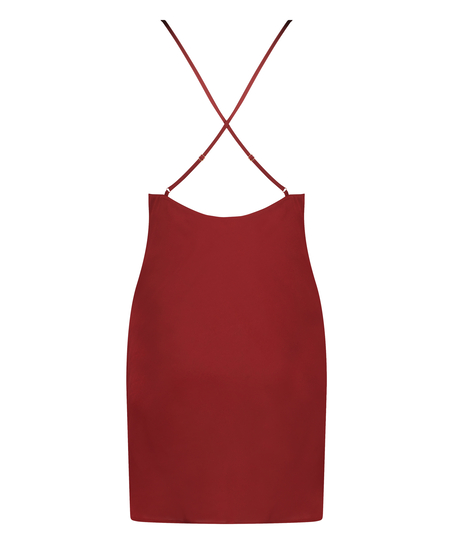 Satin-Slipdress Zara, Rot