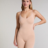Nahtloser korrigierender Thigh Slimmer, Beige