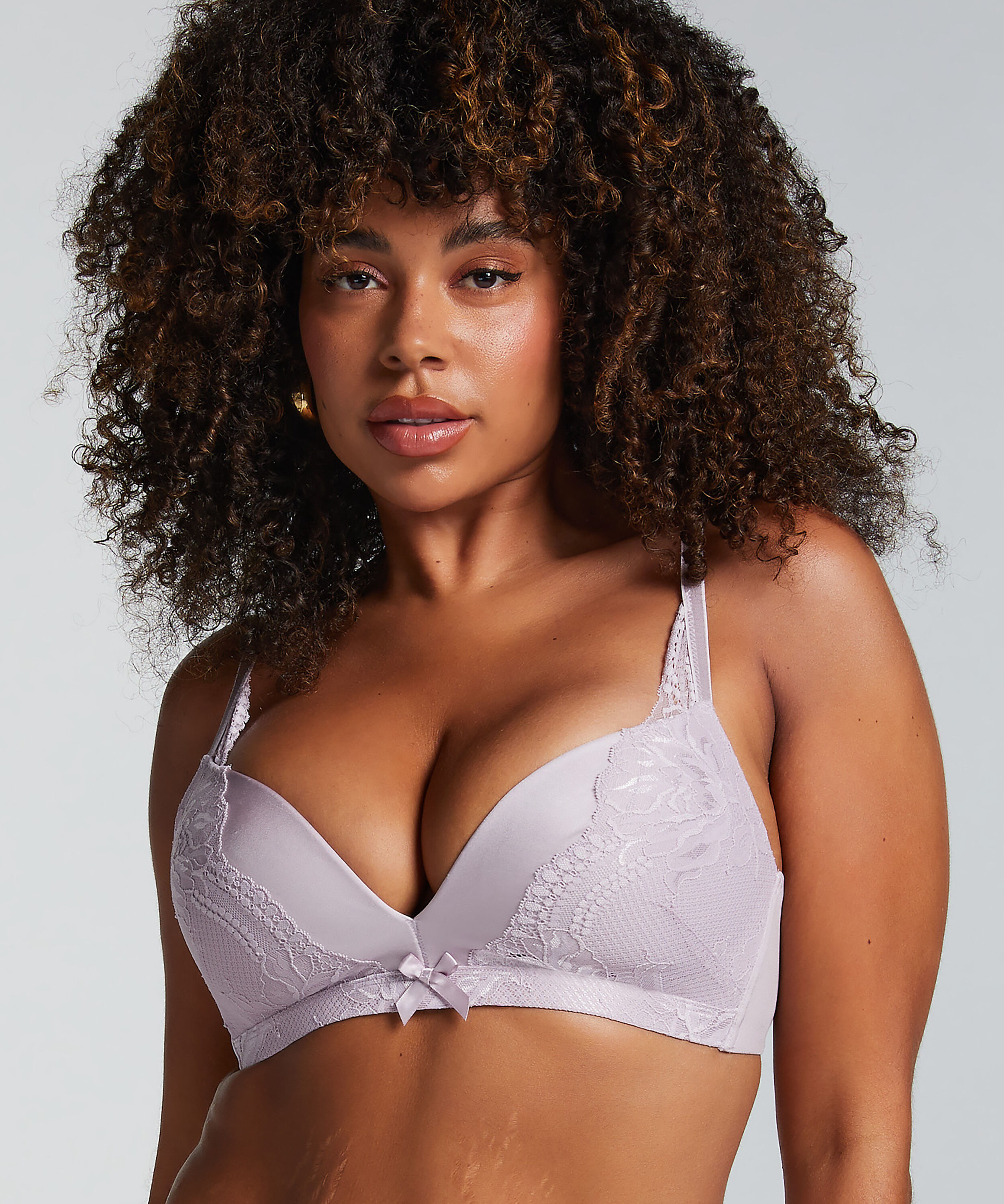 Soutien-gorge rembourré sans armatures Lycke, Violet