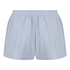 Musselin-Shorts, Blau