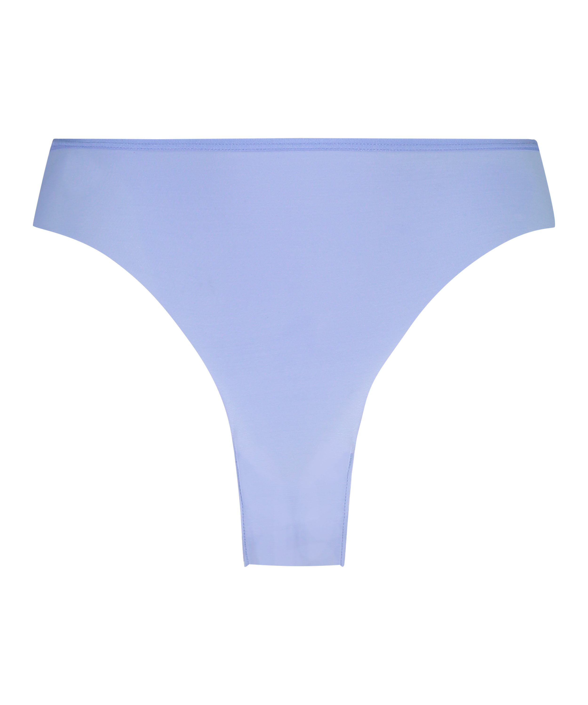 Slip brésilien Invisible Lace Back, Bleu, main