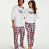Pyjama-Set für Männer, Rot