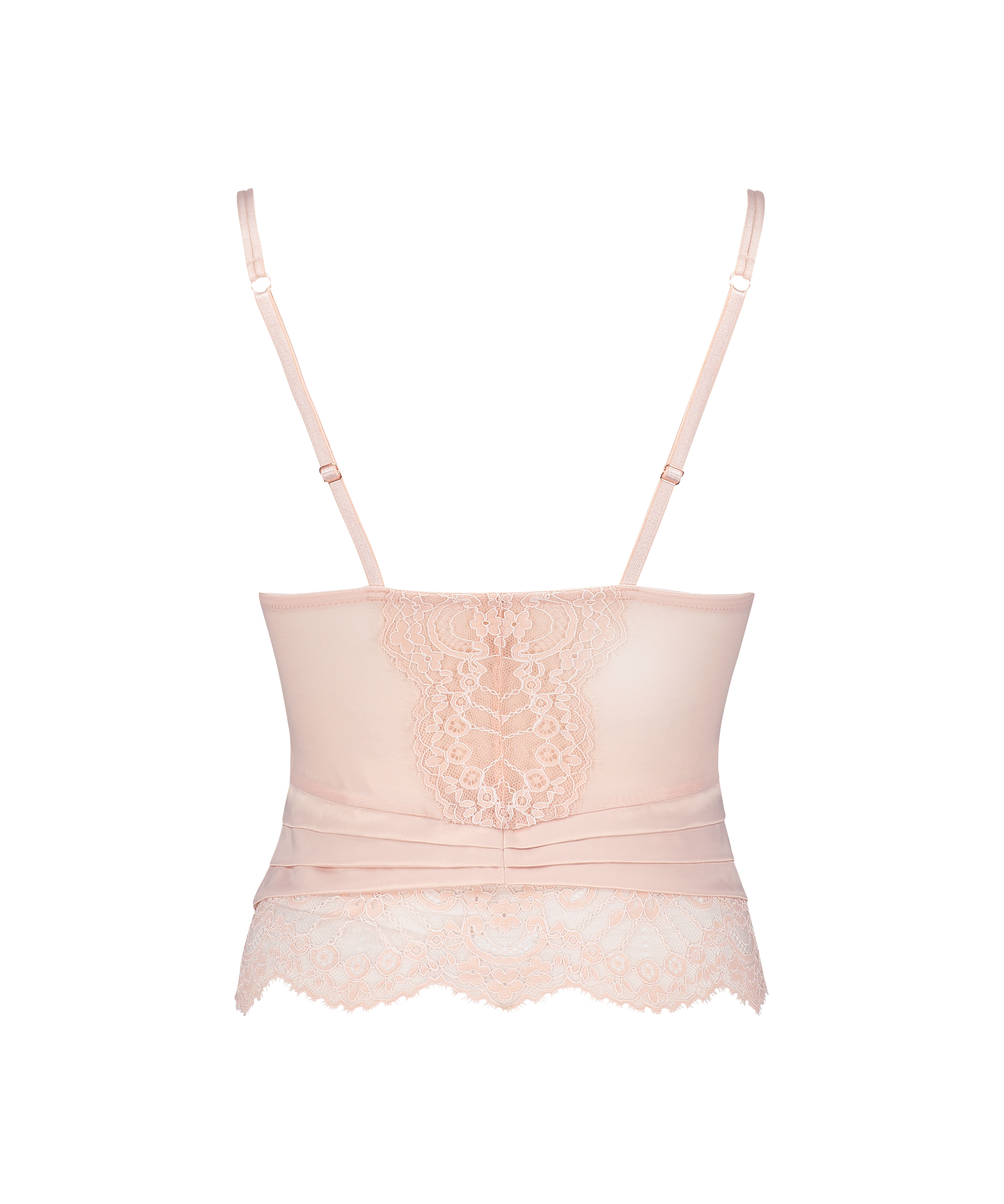 Wattiertes B&uuml;gel-Bustier Amelia, Rose, main