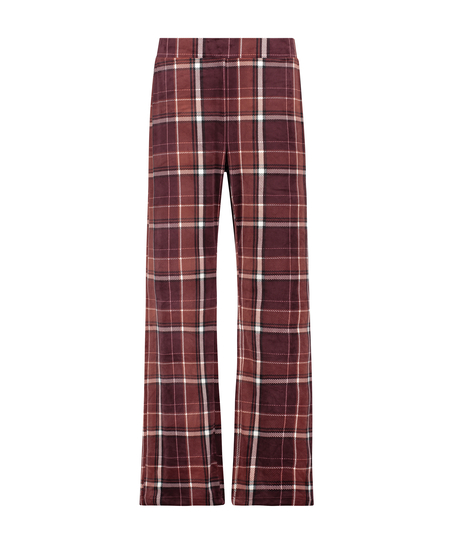 Pantalon de pyjama Velours, Violet