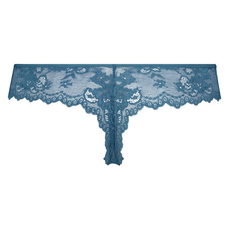 Invisible String Lace Back, Blau