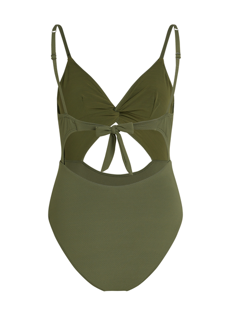 Maillot de bain Relief, Vert