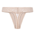 Extra Tief sitzender String Madison, Beige