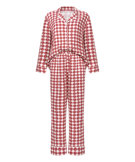 Pyjamaset Twill, Rot