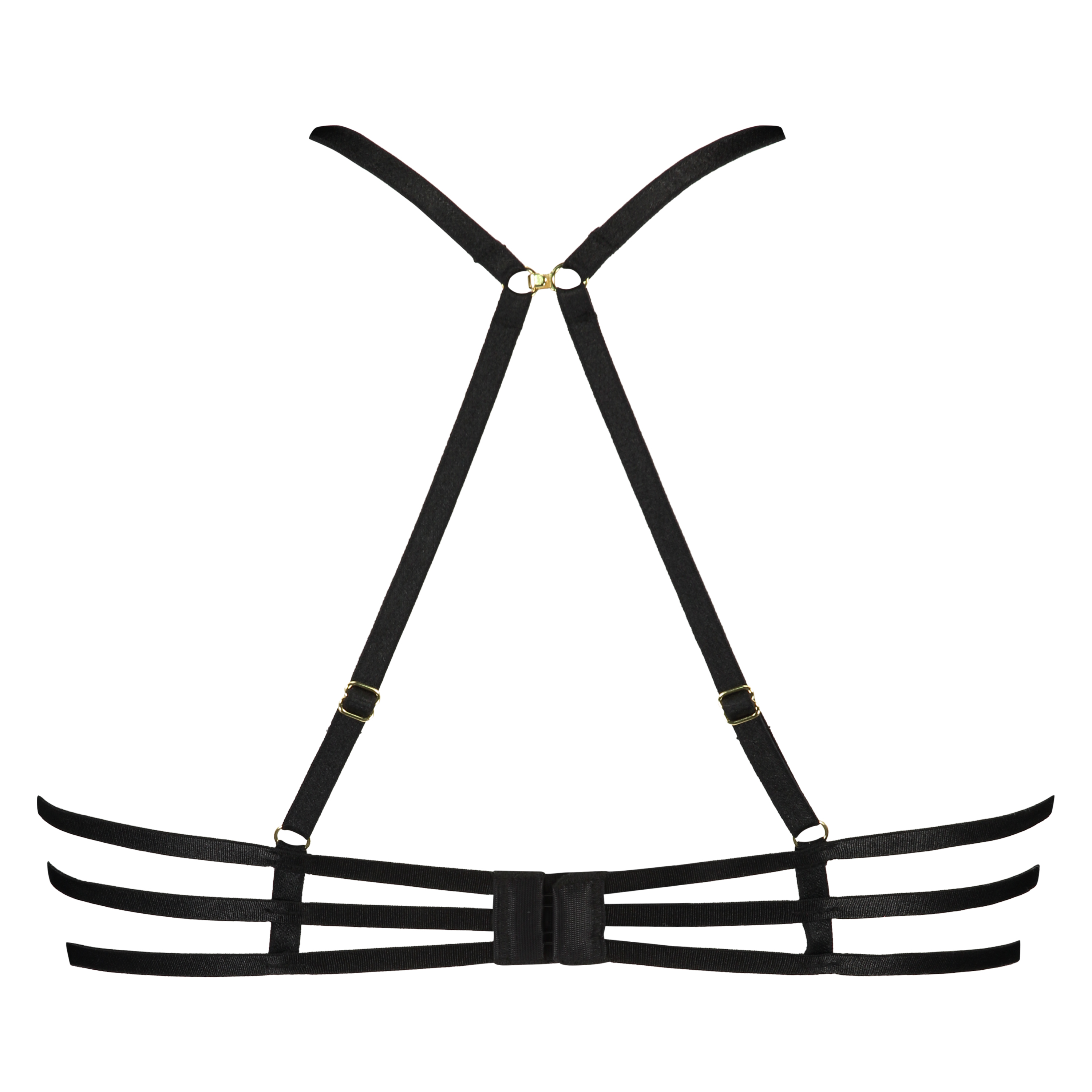 Unwattierter Bügel-BH Yuna, Schwarz, main