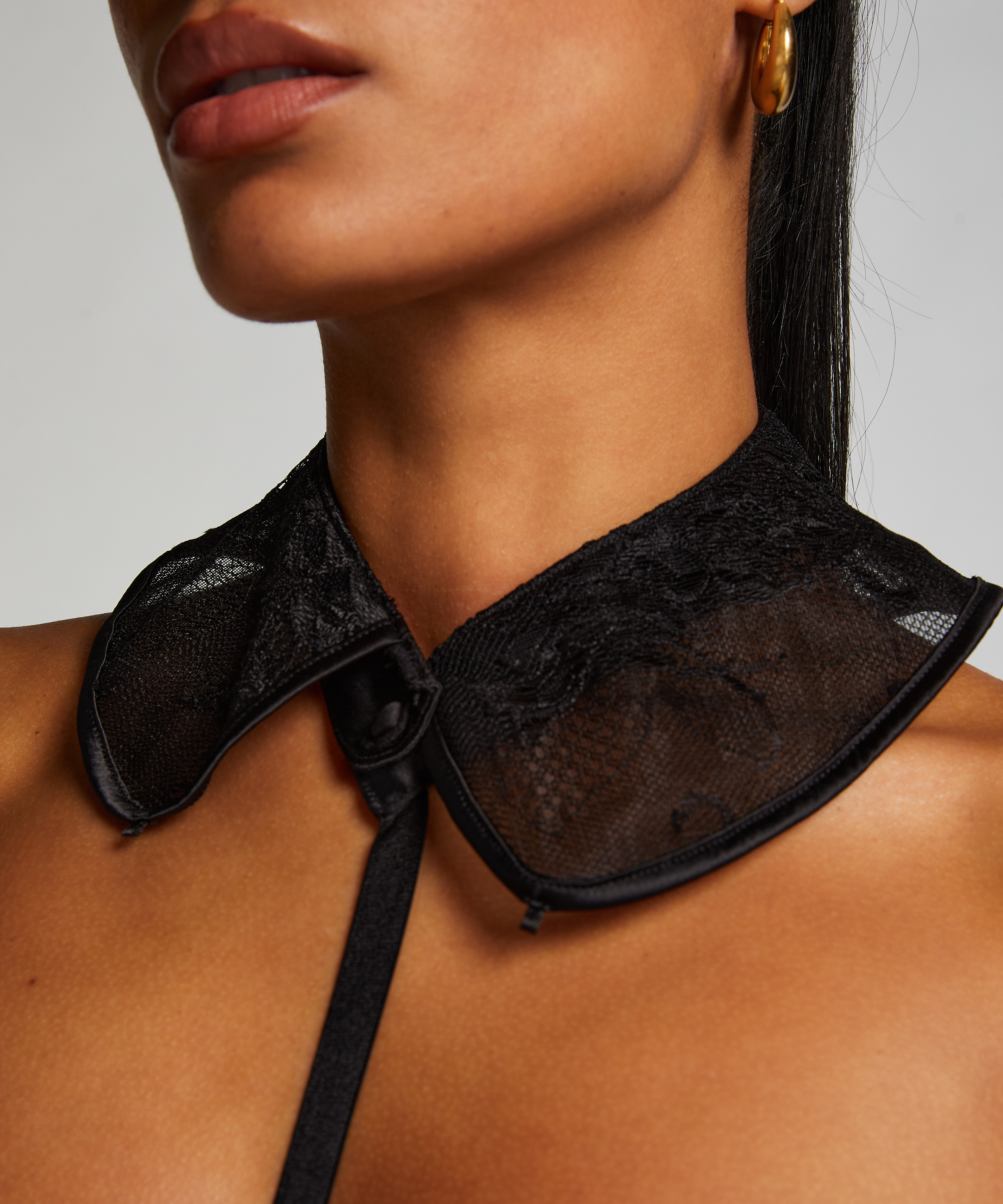 Private Choker Harness, Schwarz, main